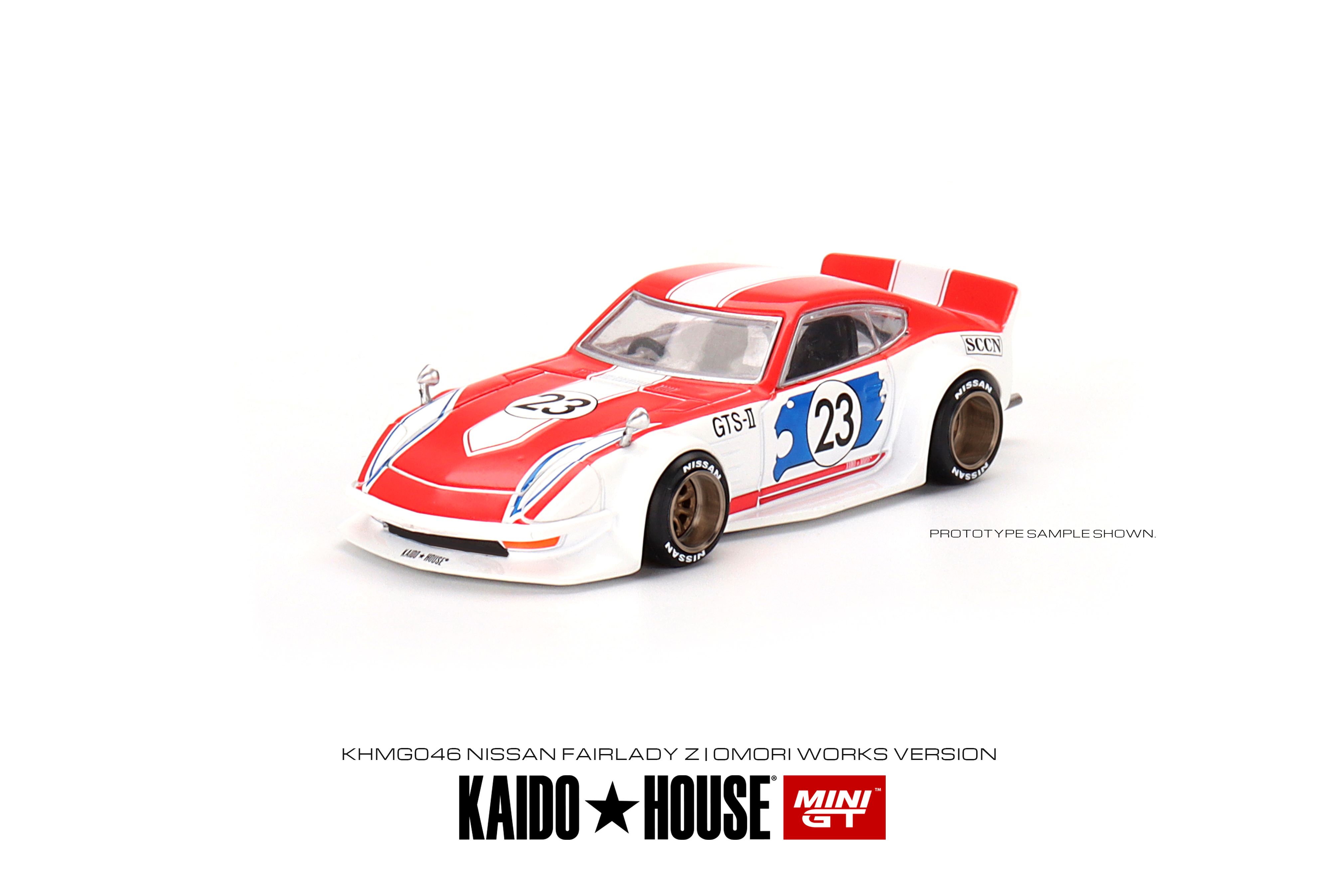 MiniGT X Kaido House - KHMG046 - Nissan Fairlady Z Kaido GT Omori